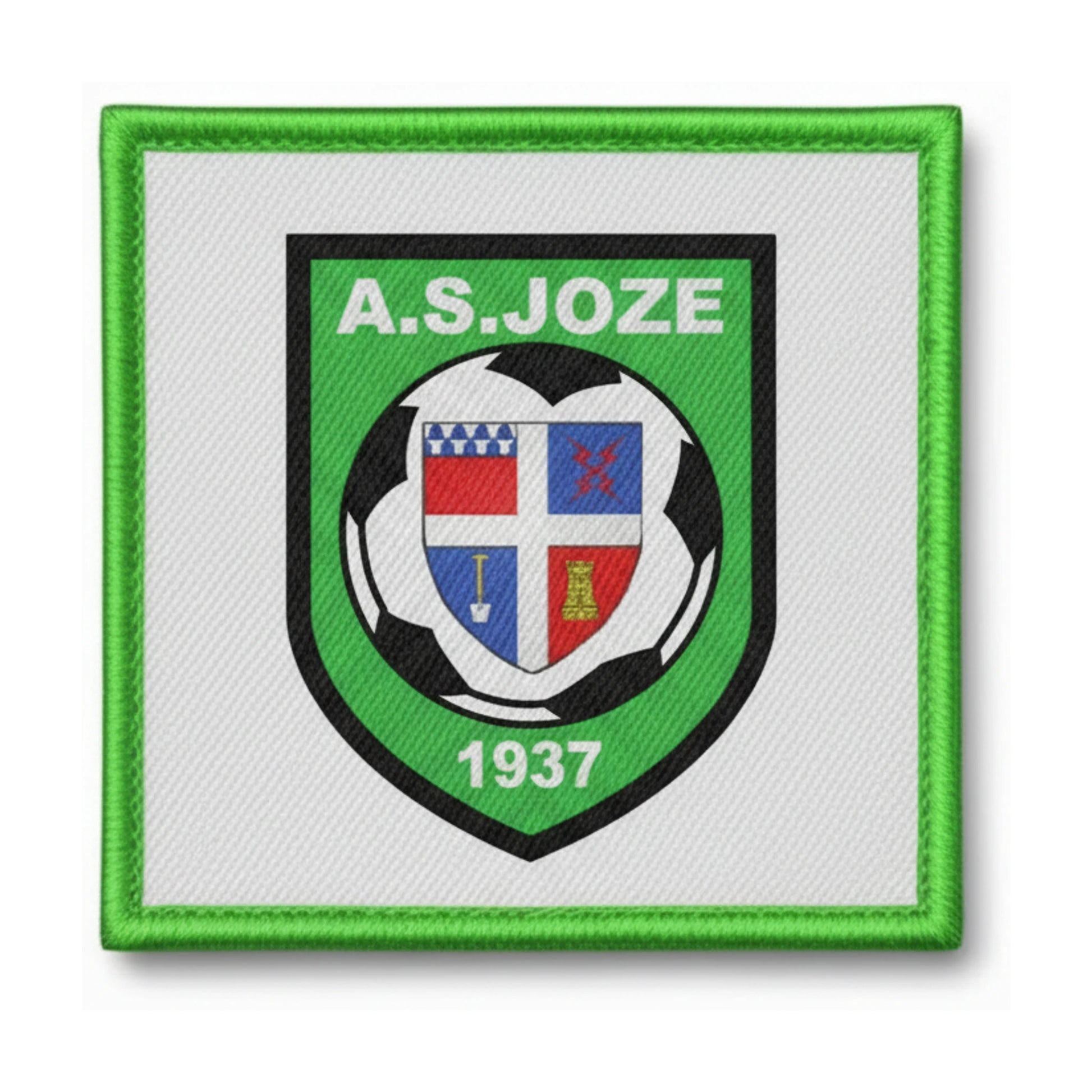 Patch brodé A.S. DE JOZE Football logo