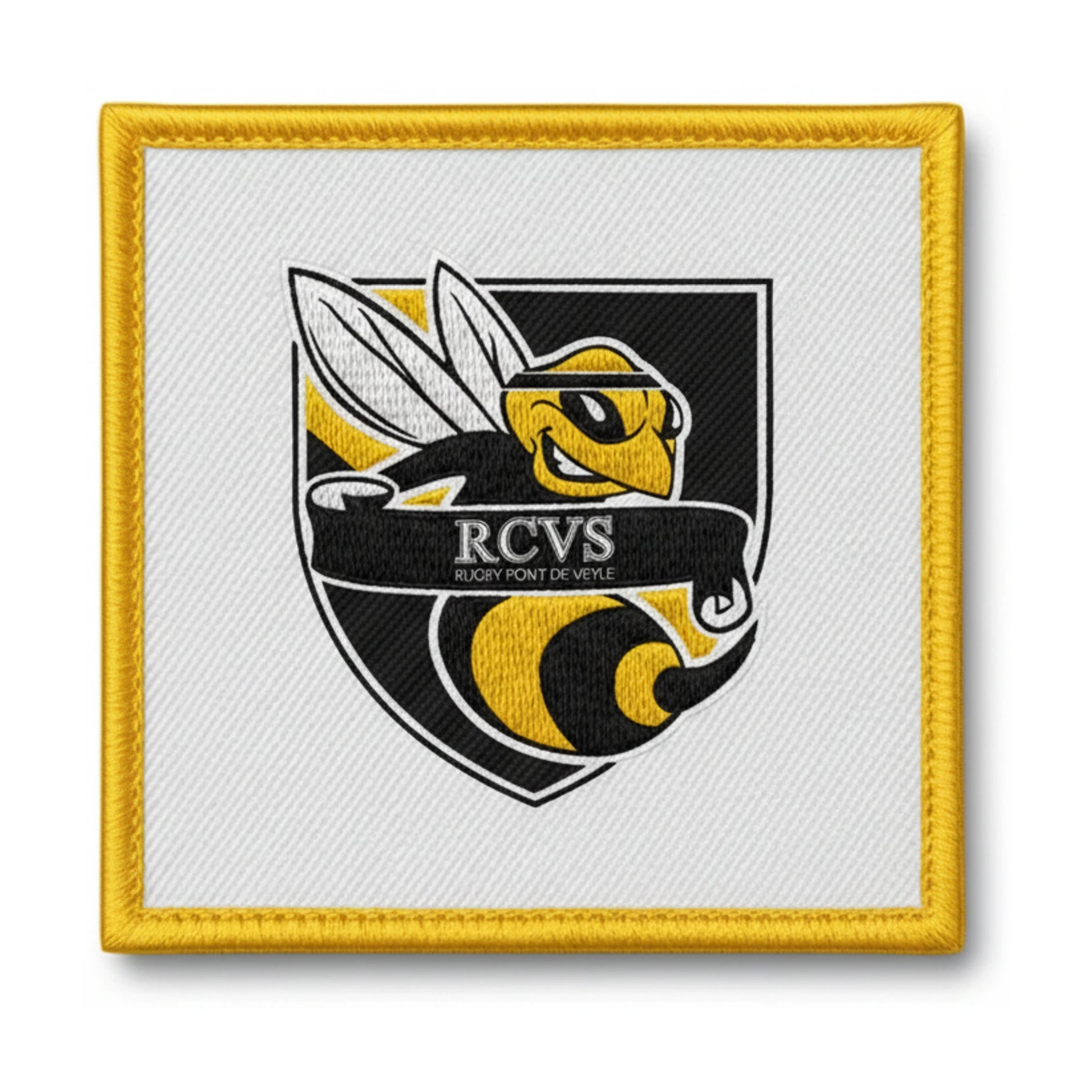 Patch brodé RC Veyle Saone Rugby logo
