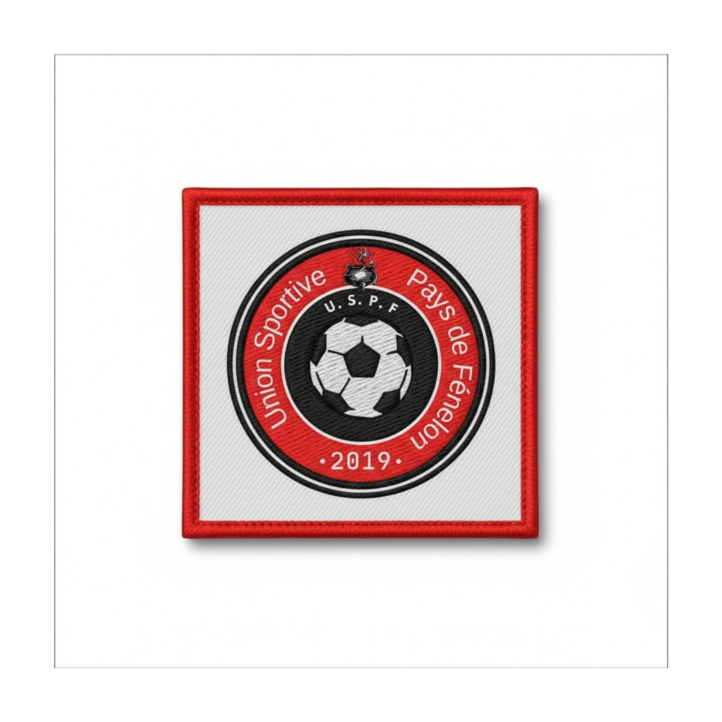 Patch brodé Union Sportive Pays De Fénelon Football logo