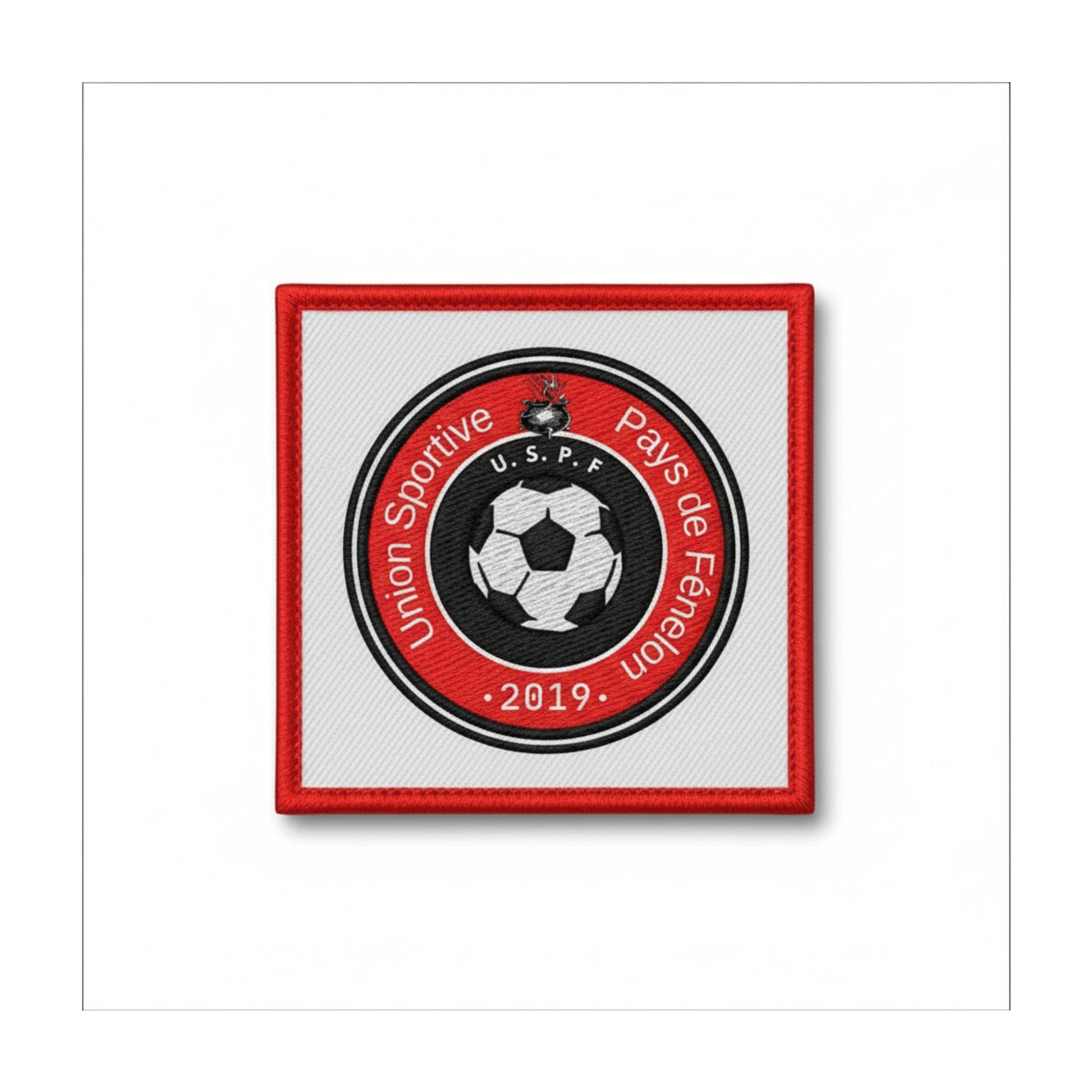 Patch brodé Union Sportive Pays De Fénelon Football logo