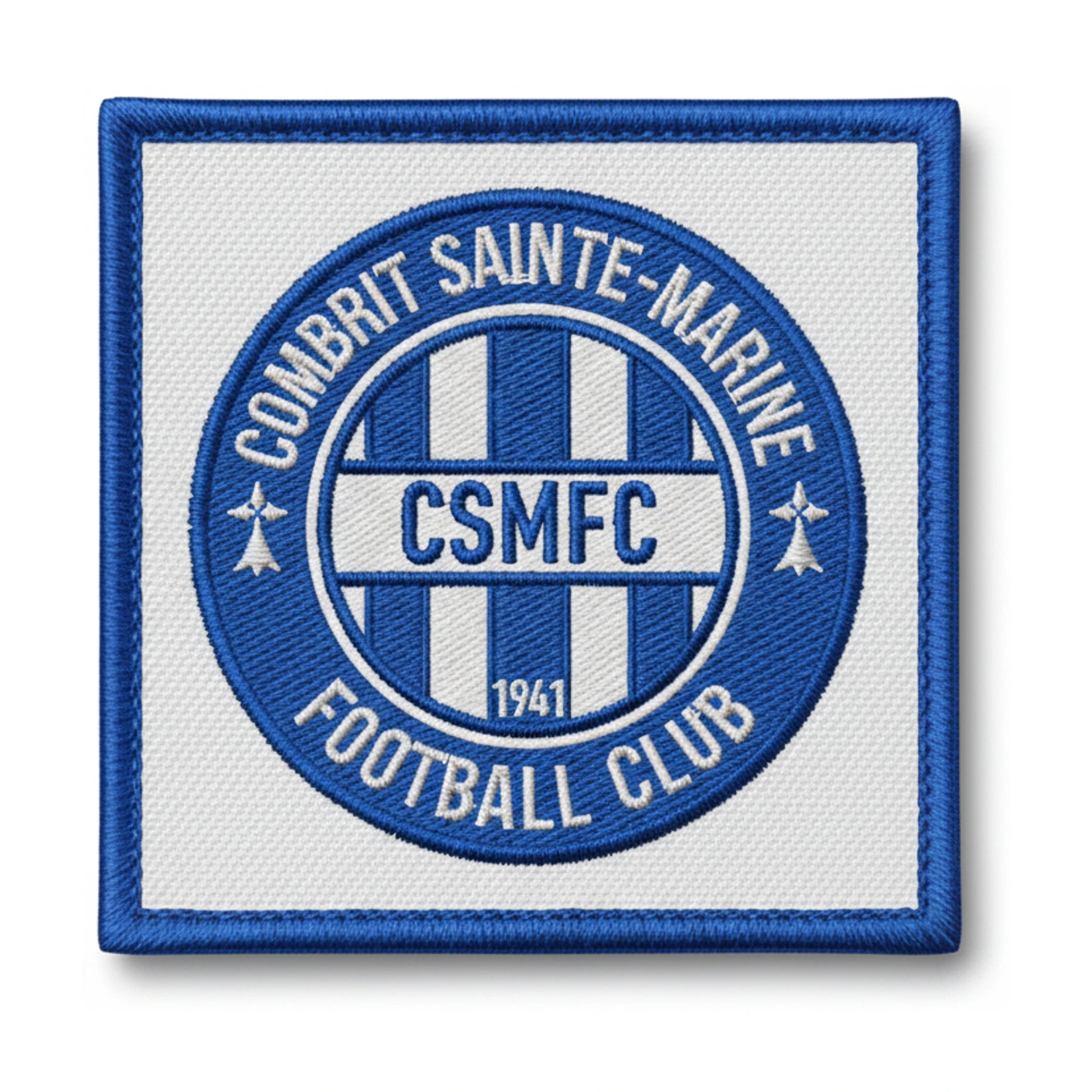 Patch brodé COMBRIT STE MARINE F.C. Football logo
