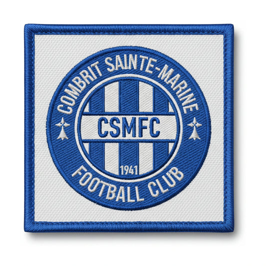 Patch brodé COMBRIT STE MARINE F.C. Football logo