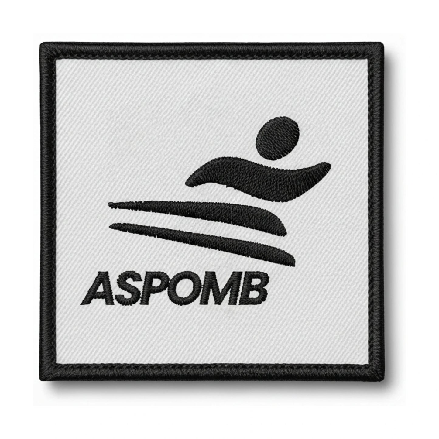 Patch brodé ASPOM Football logo