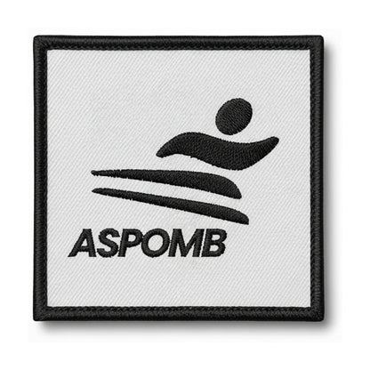 Patch brodé ASPOM Football logo