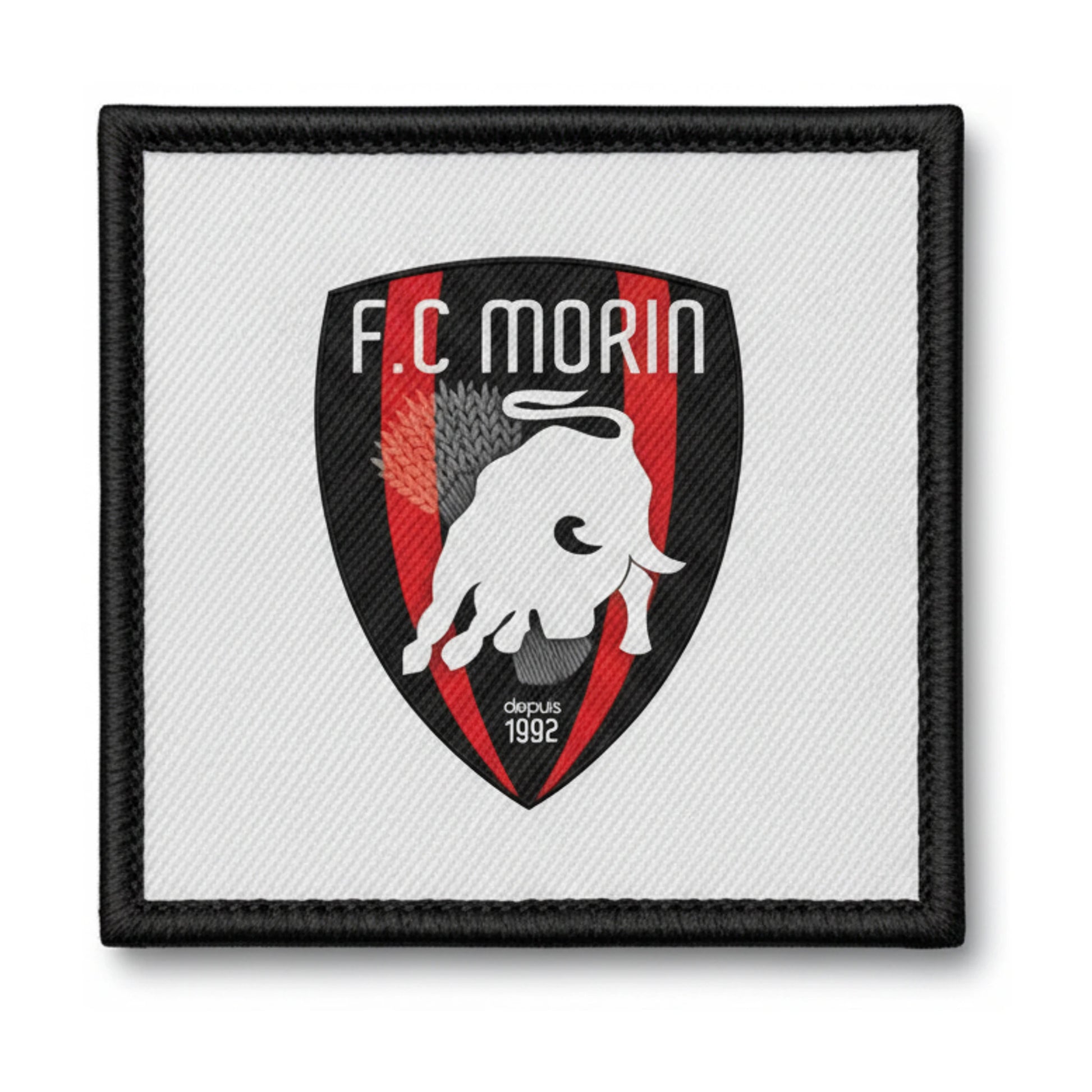 Patch brodé F.C. MORINS Football logo