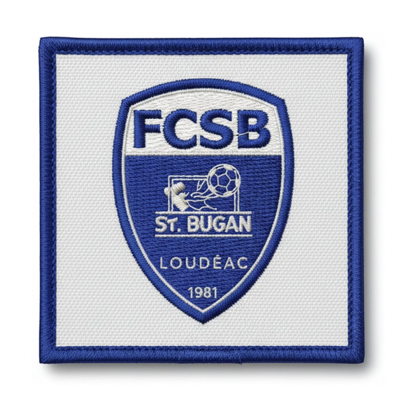 Patch brodé F.C. ST-BUGAN LOUDEAC Football logo