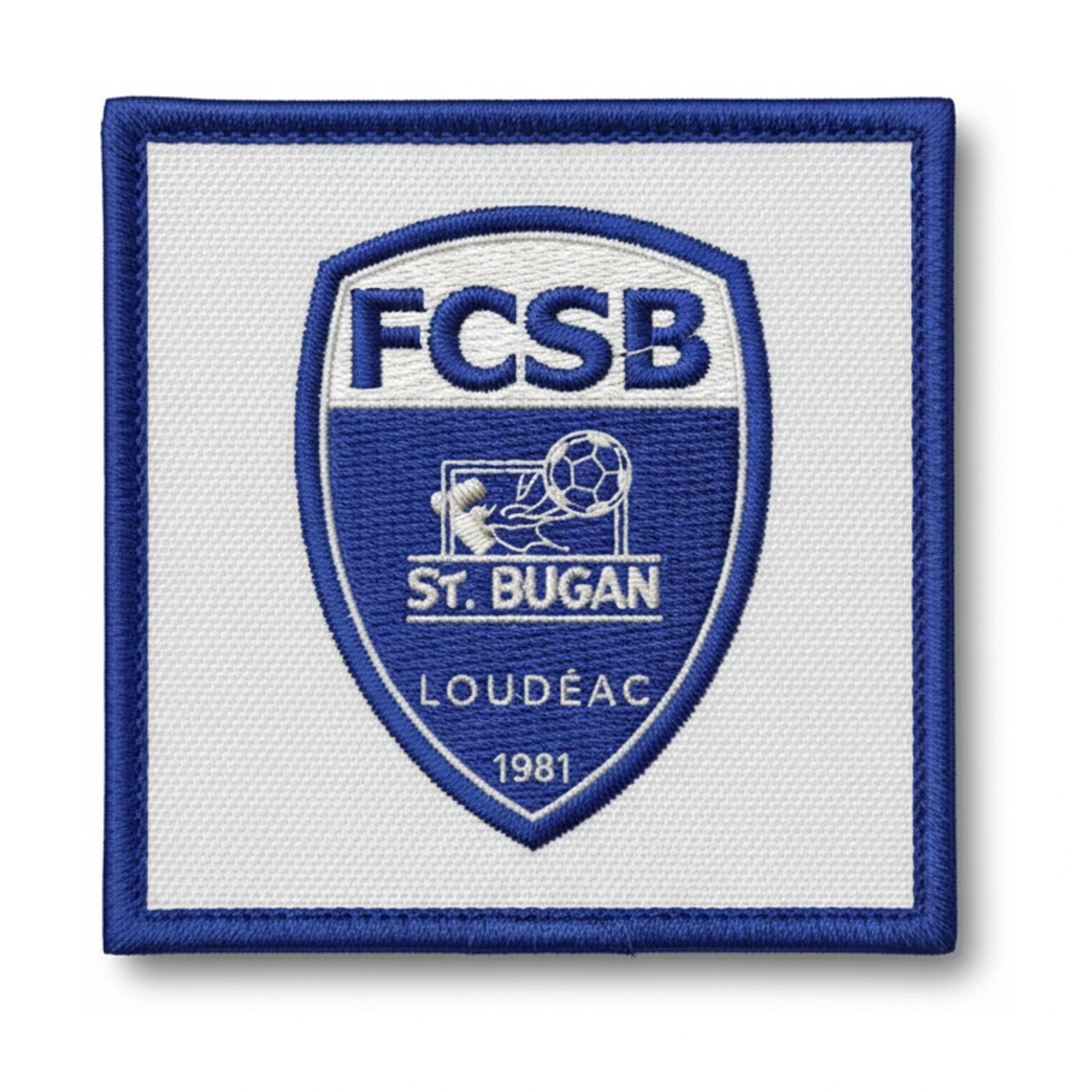 Patch brodé F.C. ST-BUGAN LOUDEAC Football logo