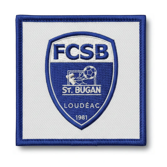 Patch brodé F.C. ST-BUGAN LOUDEAC Football logo