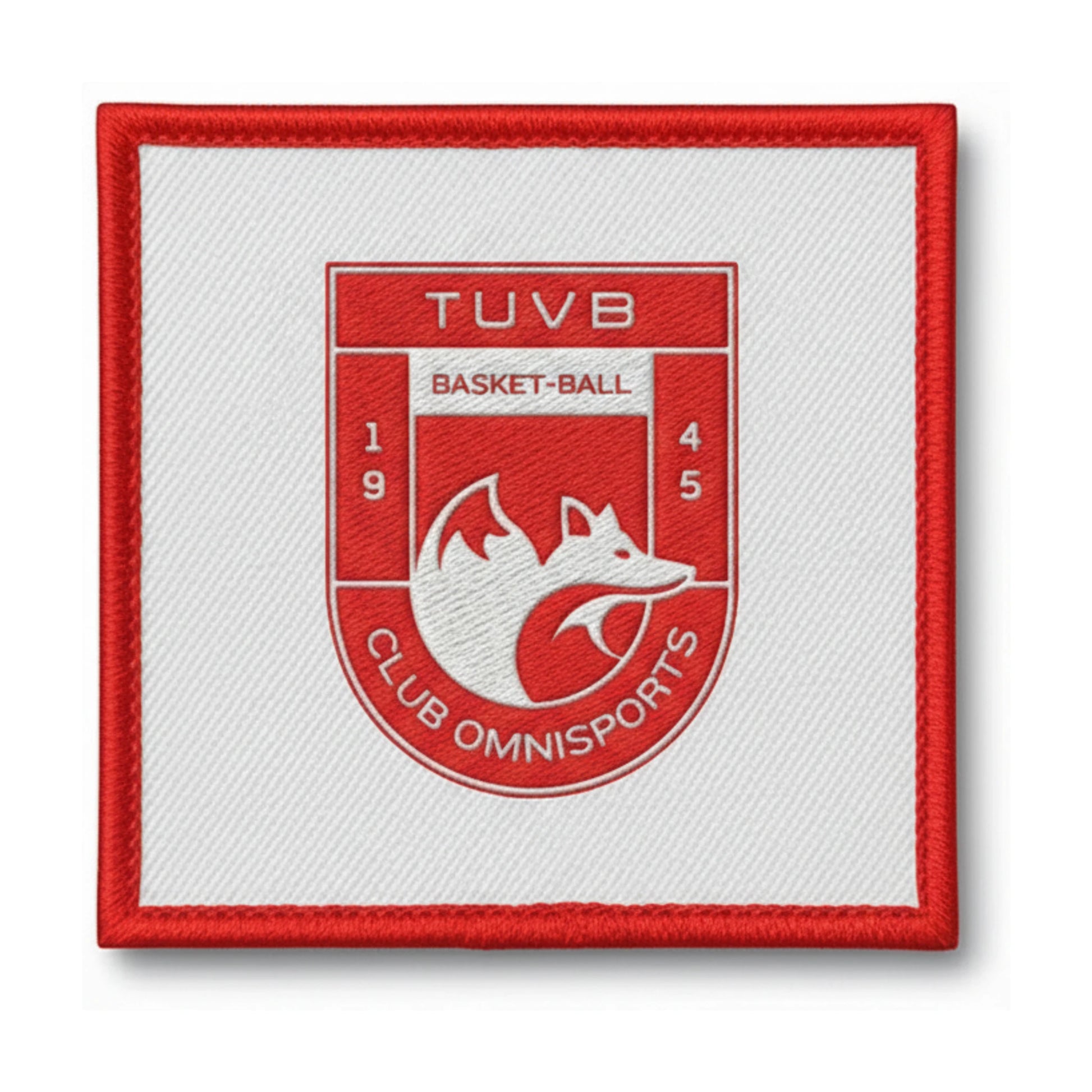 Patch brodé TU Verrieres le Buisson Basketball logo
