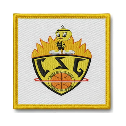 Patch brodé Canaris de Serres Gaston Basketball logo