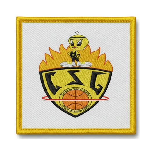 Patch brodé Canaris de Serres Gaston Basketball logo