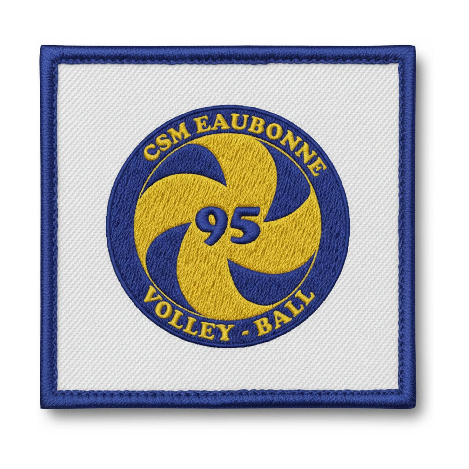 Patch brodé CSM Eaubonne Volley Volley logo