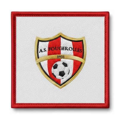 Patch brodé A.S. FOUGEROLLAISE Football logo