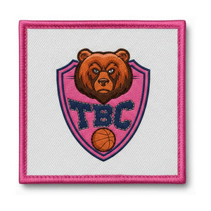 Patch brodé Thiberville Basket Club Basketball logo