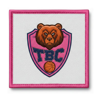 Patch brodé Thiberville Basket Club Basketball logo