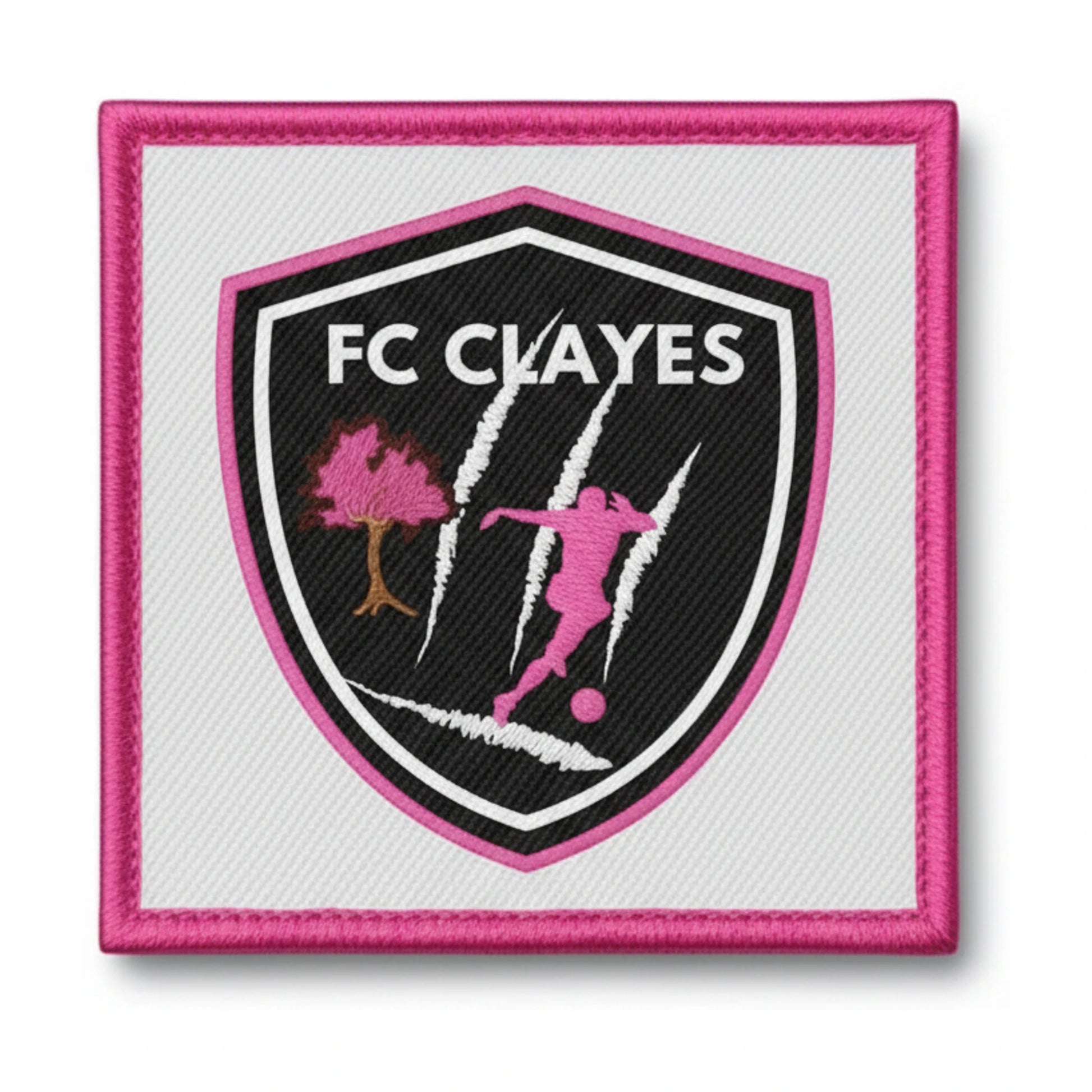 Patch brodé F.C. CLAYES Football logo