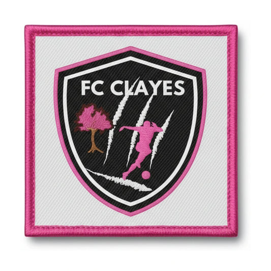 Patch brodé F.C. CLAYES Football logo