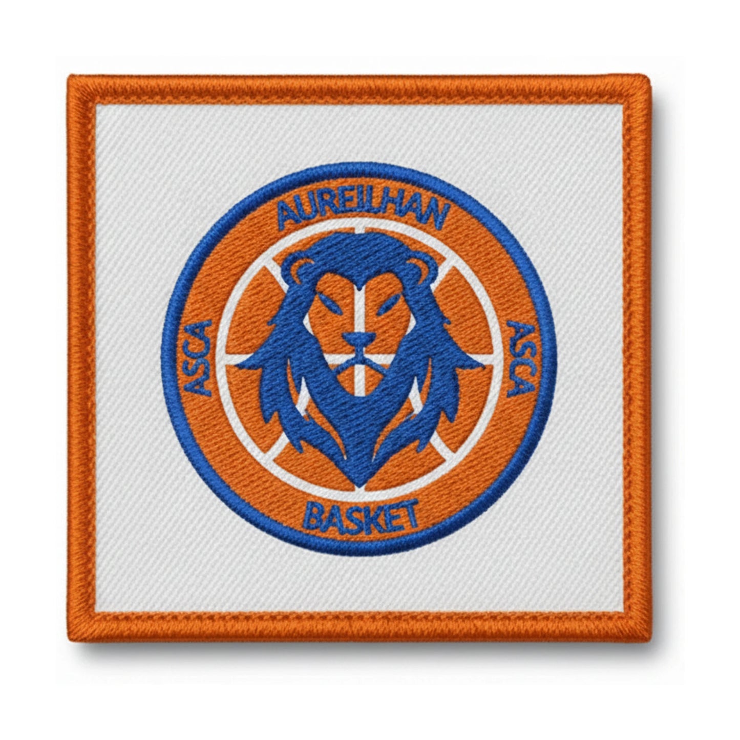 Patch brodé ASC Aureilhan Basketball logo
