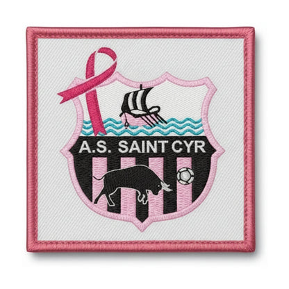 Patch brodé AS St Cyr Football logo