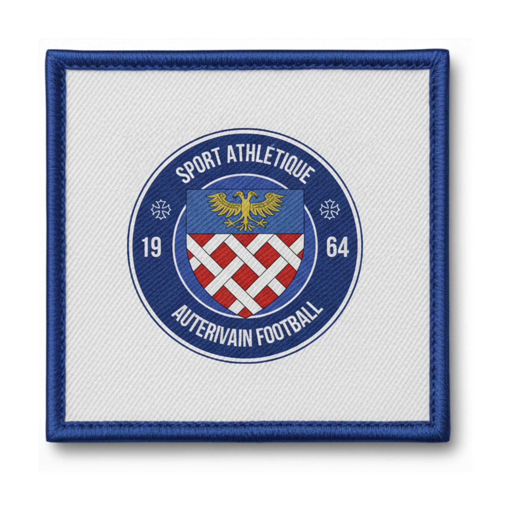 Patch brodé SECTION FOOT SAP.POMP. AUTERIVE Football logo