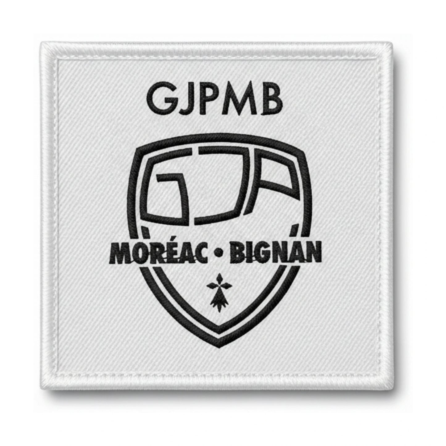 Patch brodé GJ PAYS  MOREAC BIGNAN Football logo
