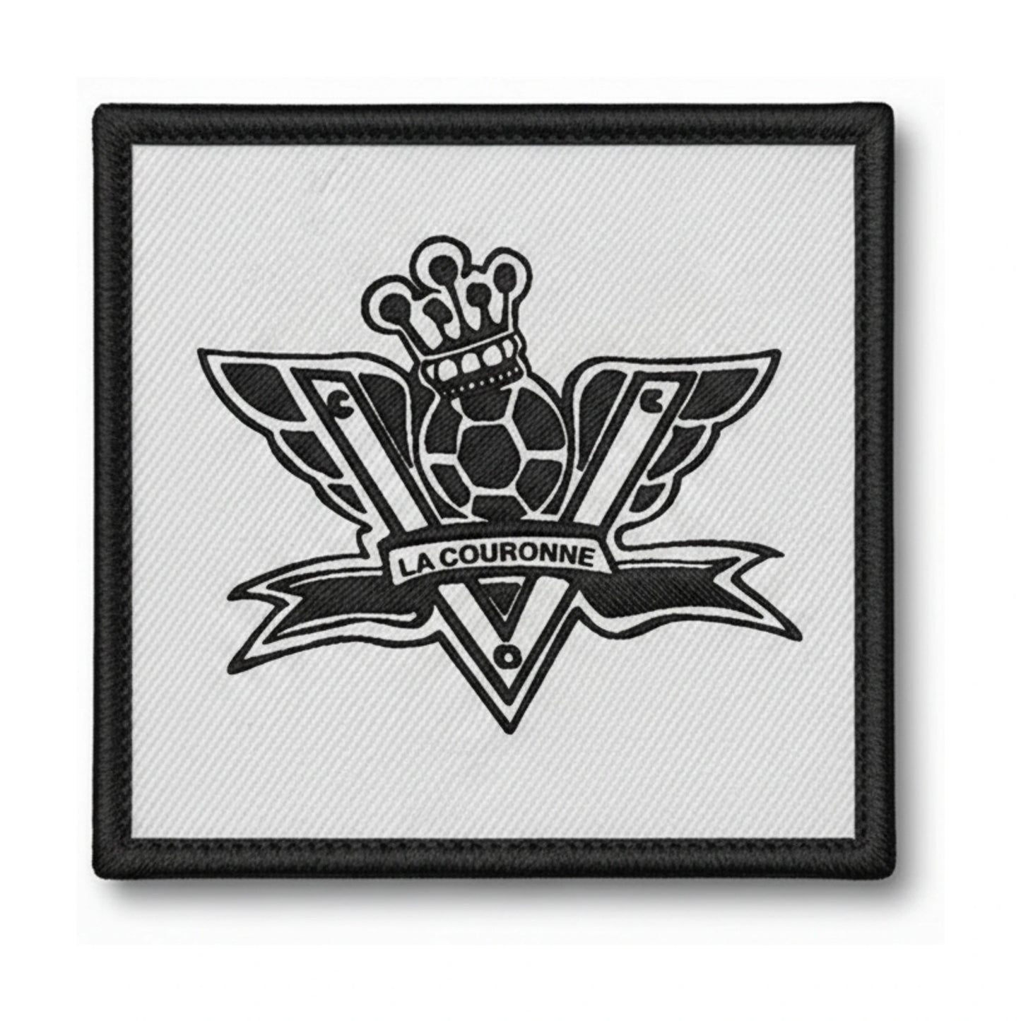 Patch brodé CO la Couronne Football logo