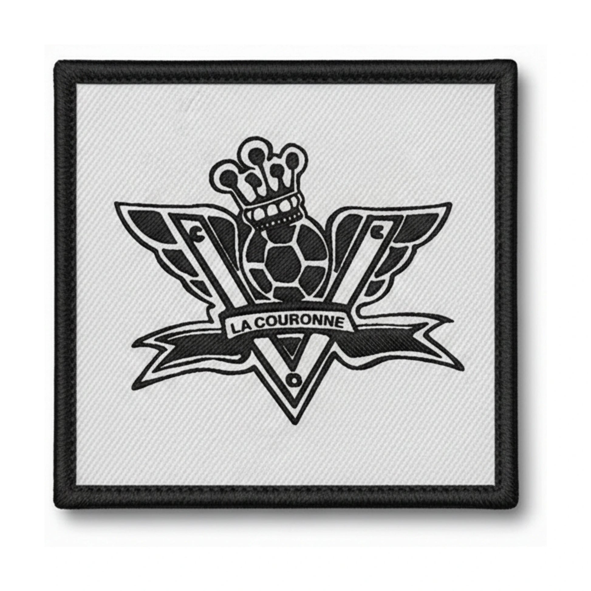 Patch brodé CO la Couronne Football logo