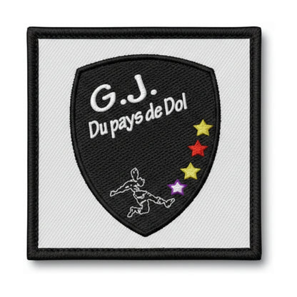 Patch brodé GJ PAYS DE DOL ET DE LA BAIE Football logo