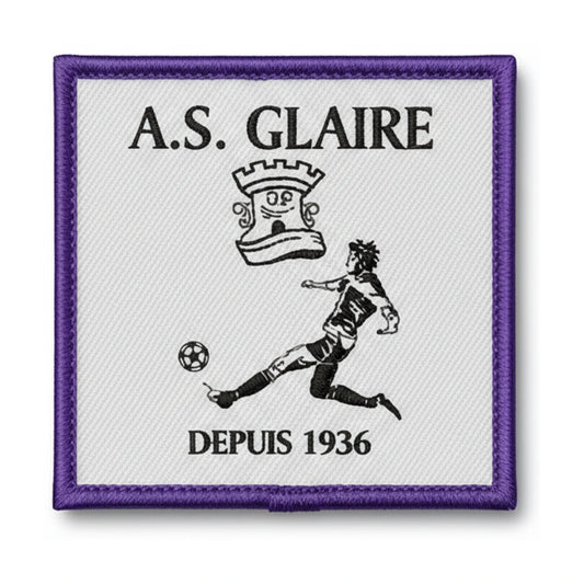 Patch brodé A.S. DE GLAIRE Football logo