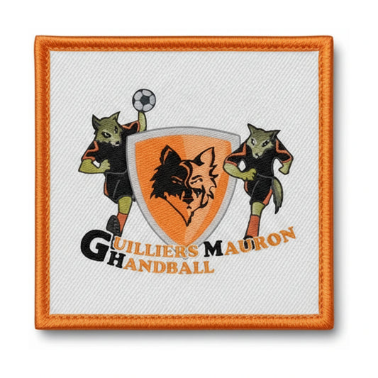 Patch brodé Guilliers-Mauron HB Handball logo