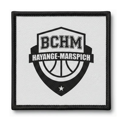 Patch brodé BCHM - Basket Club Hayange Marspich Basketball logo