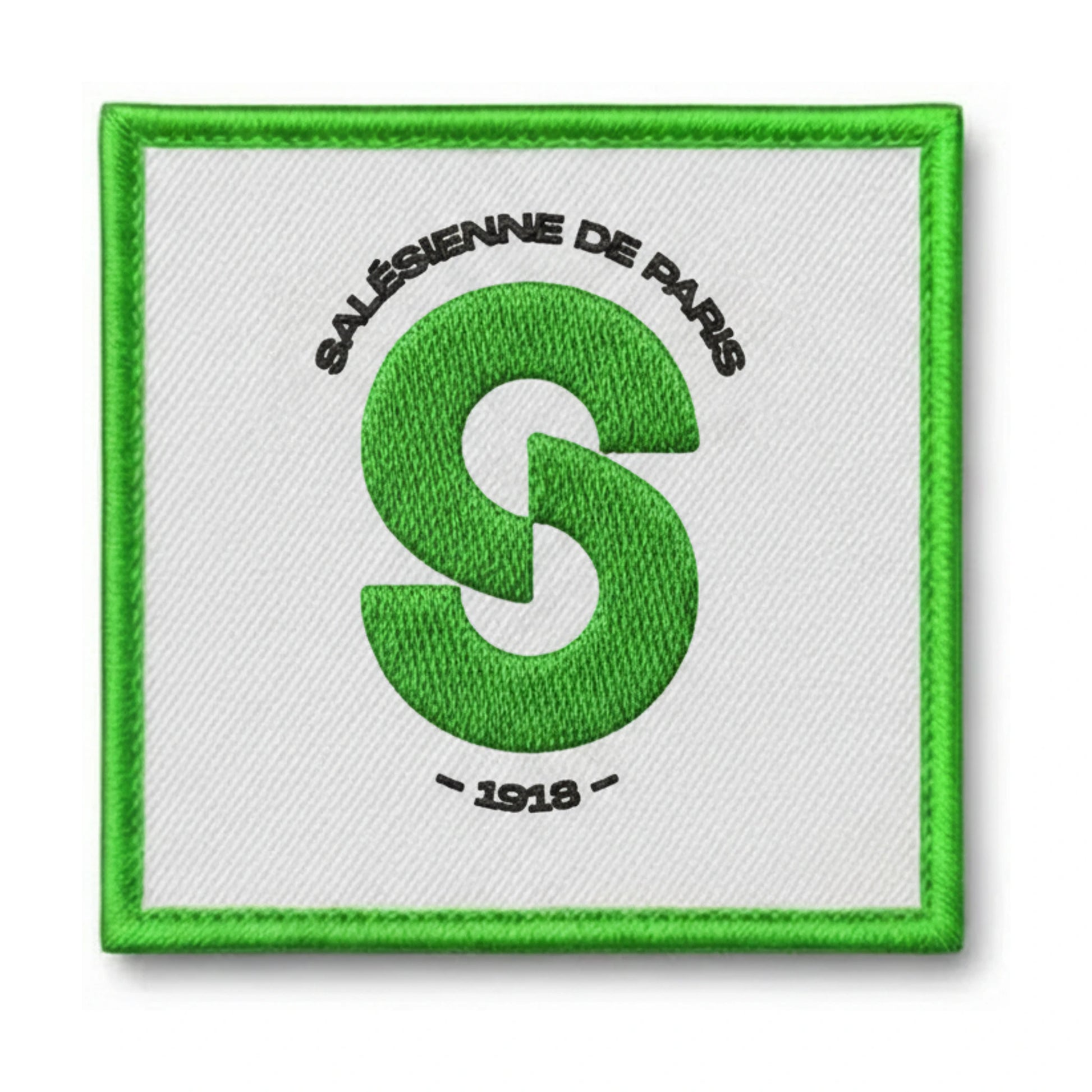 Patch brodé LA Salesienne de Paris Basketball logo