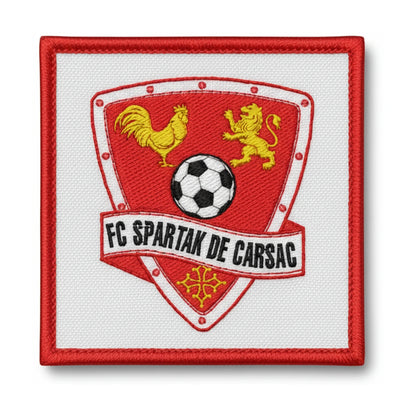 Patch brodé Fc Spartak De Carsac Football logo