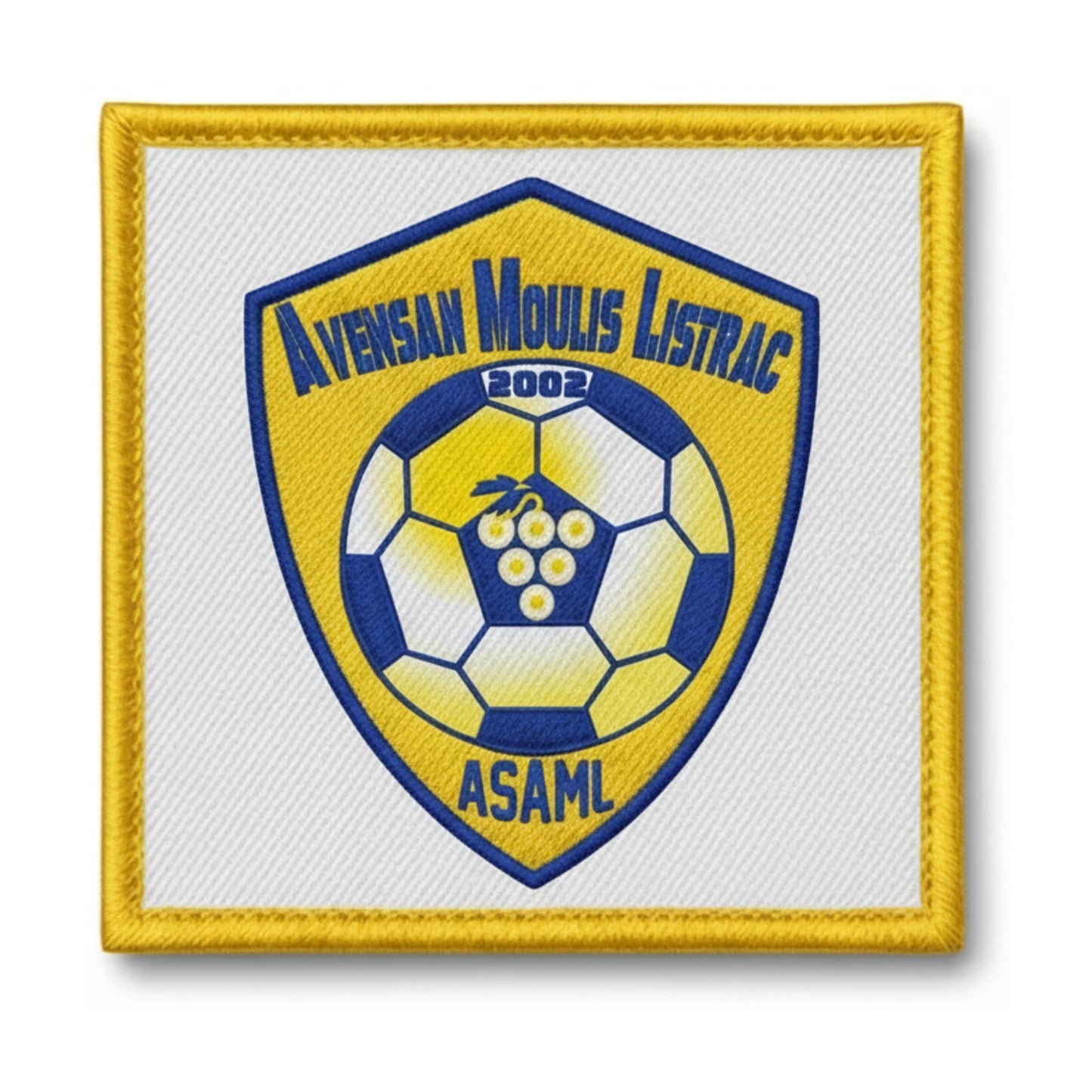 Patch brodé Am sur Avensan Moulis Listrac Football logo