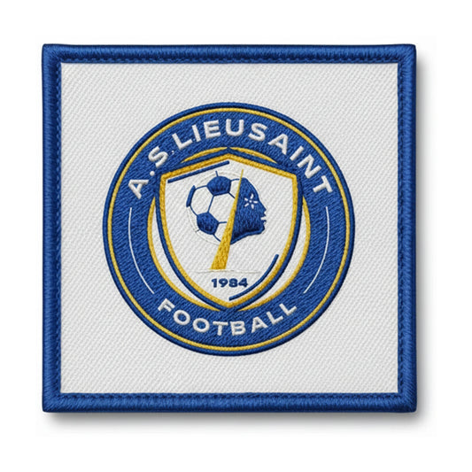 Patch brodé A. S.  LIEUSAINT FOOTBALL Football logo