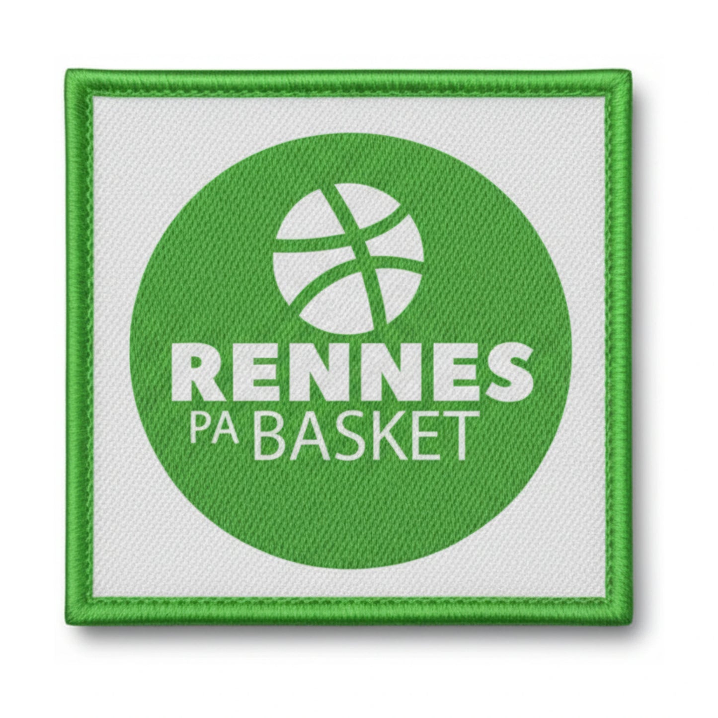 Patch brodé Rennes Pole Association Basketball logo