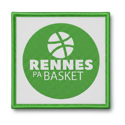 Patch brodé Rennes Pole Association Basketball logo