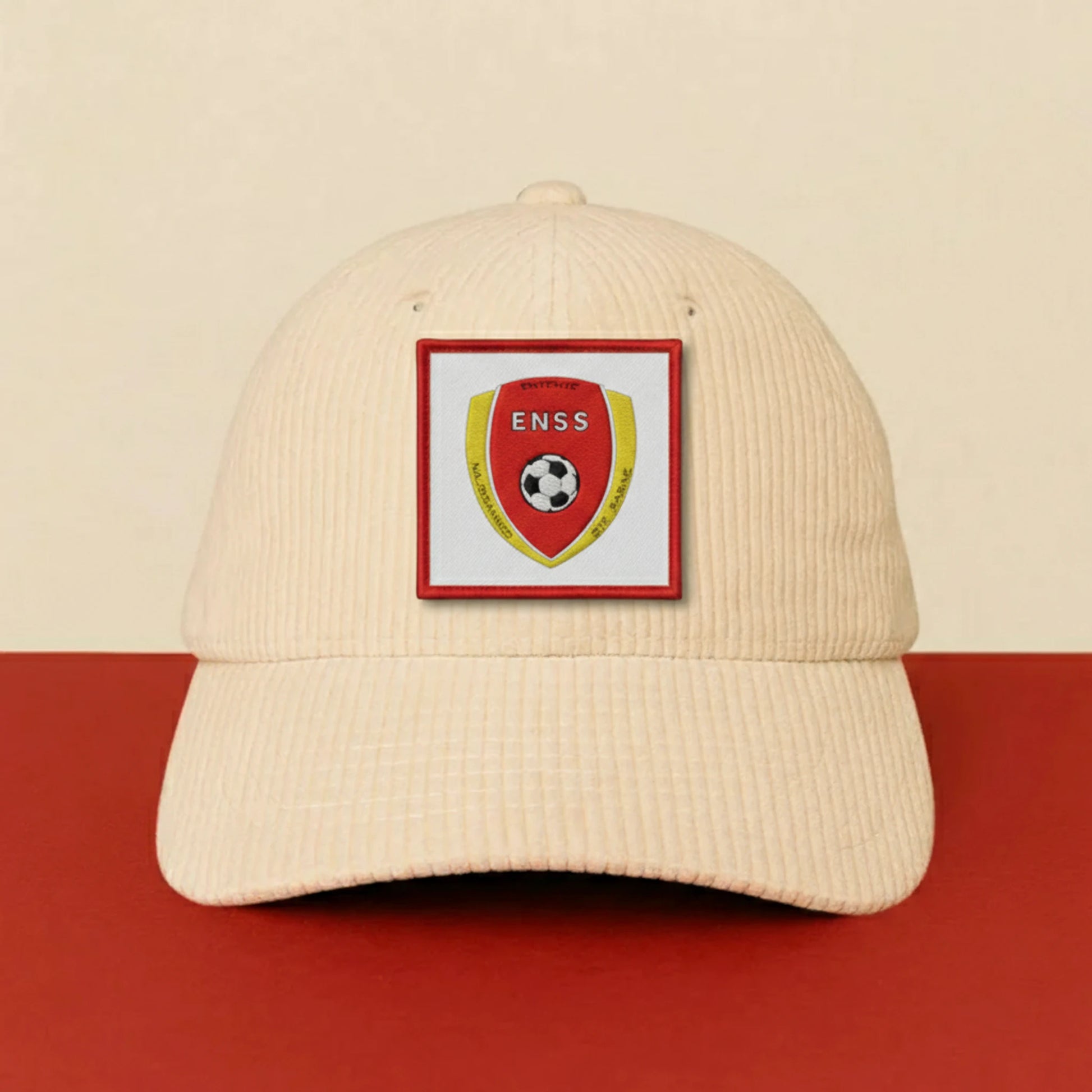 Patch Ent Naussannes/ste Sabine sur casquette à velcro PPATCH