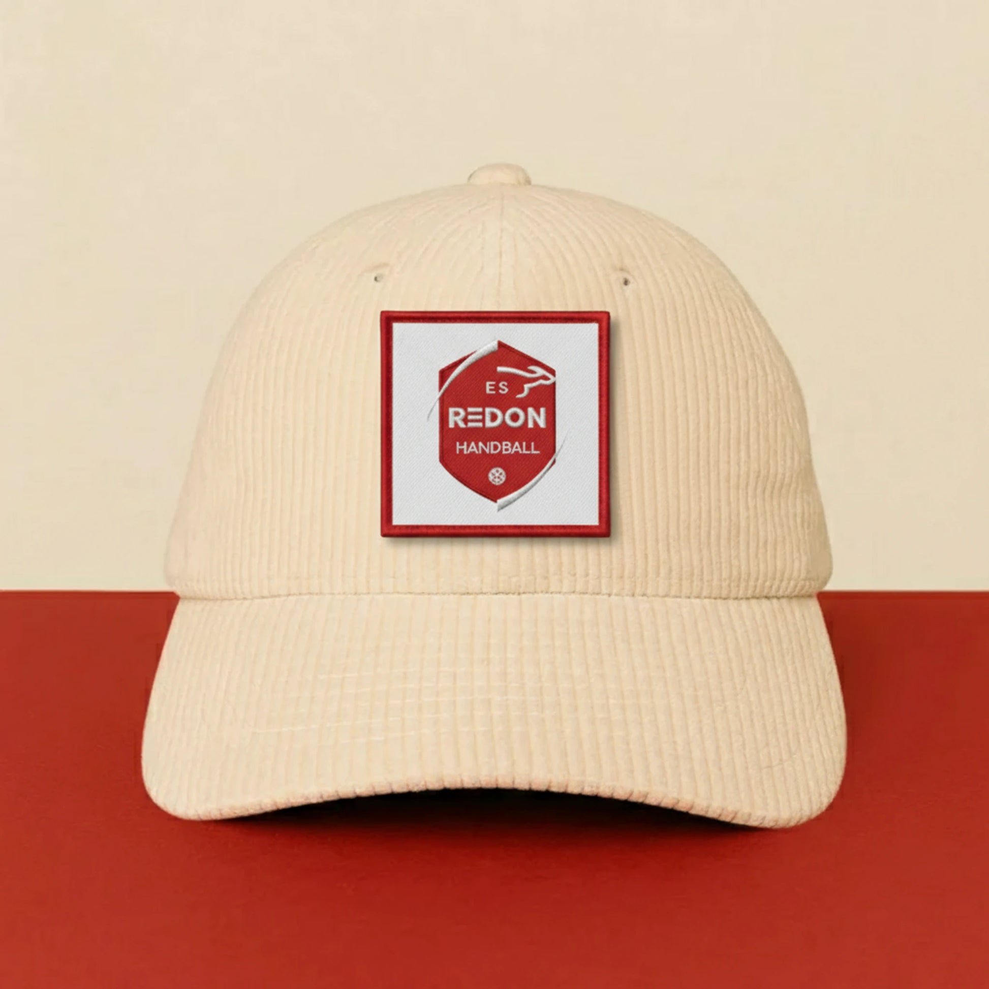 Détail broderie patch Elan Sportif Redon Handball