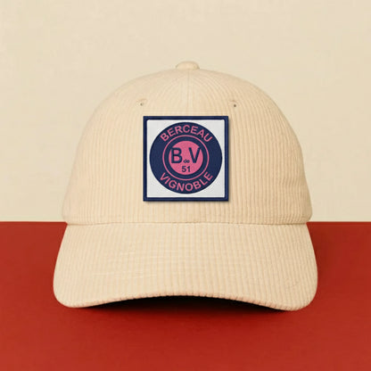 Détail broderie patch ENTENTE SPORTIVE BERCEAU DU VIGNOBLE