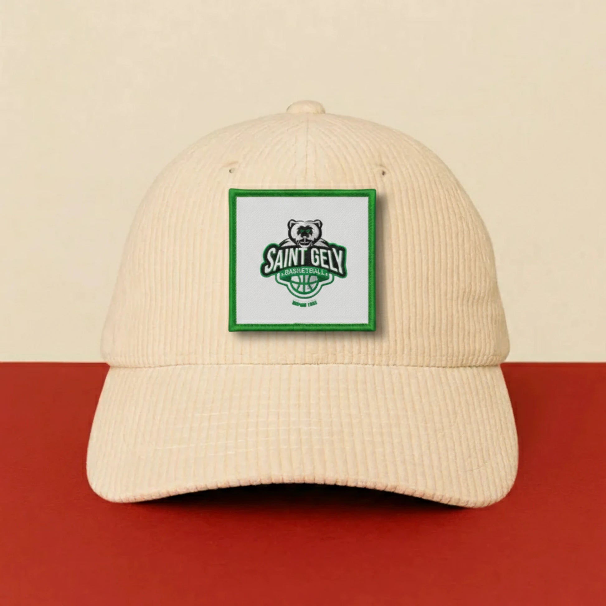 Patch St Gely Basketball sur casquette à velcro PPATCH