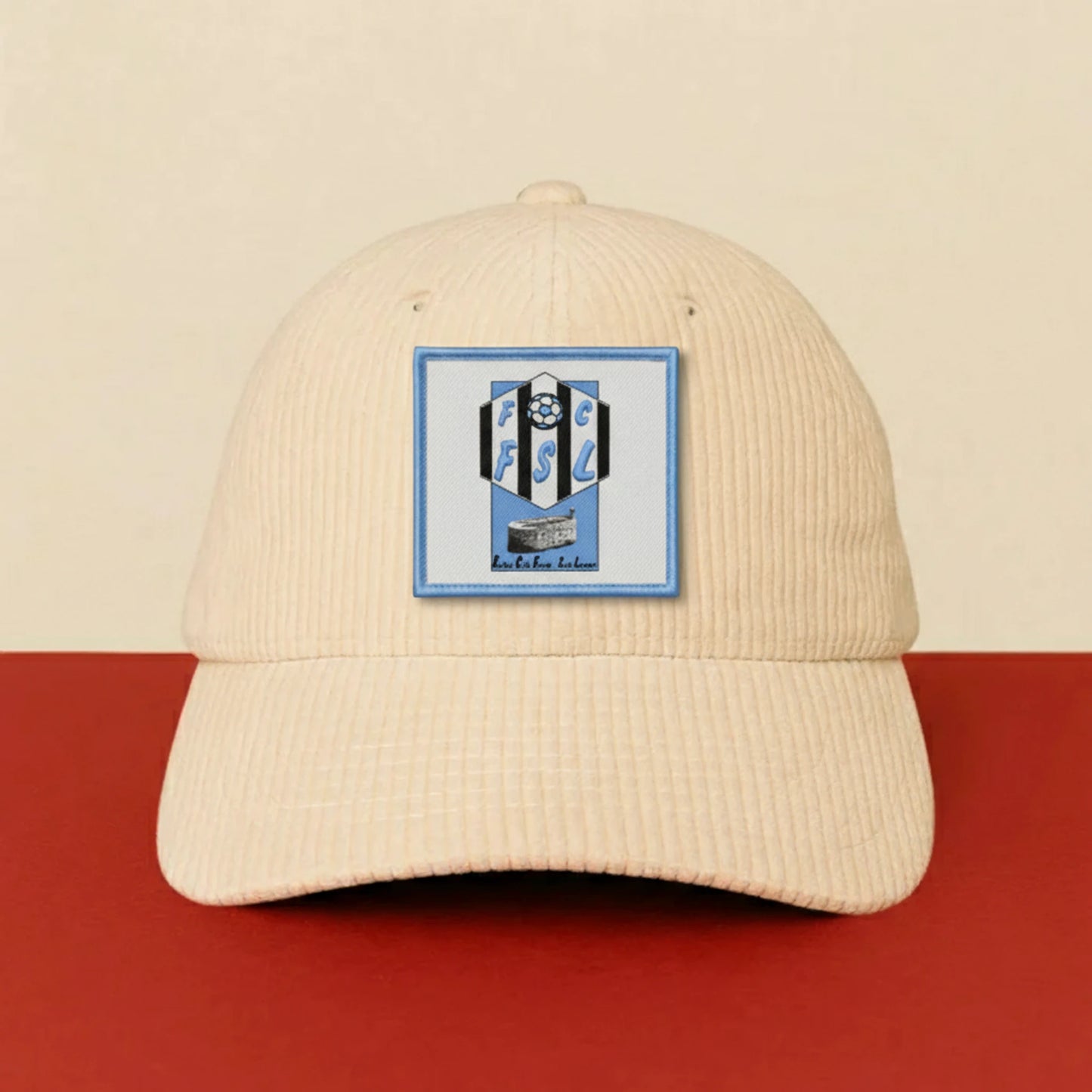 Patch FC Fouras St Laurent sur casquette à velcro PPATCH
