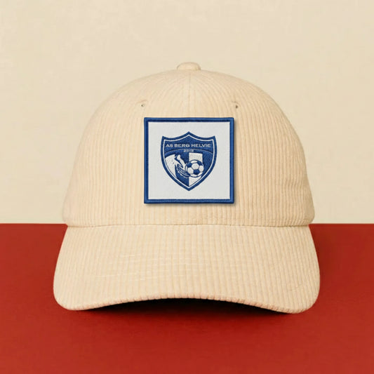 Patch A. S. BERG HELVIE sur casquette à velcro PPATCH