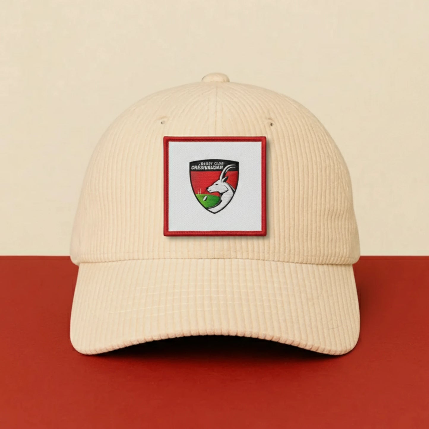 Détail broderie patch RC Gresivaudan