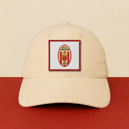Patch A.S. ARCOISE sur casquette à velcro PPATCH