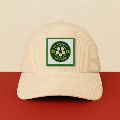 Patch A.S. CREMAREST sur casquette à velcro PPATCH