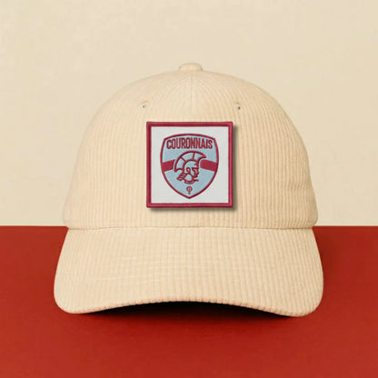 Détail broderie patch FOOTBALL FÉMININ COURONNAIS
