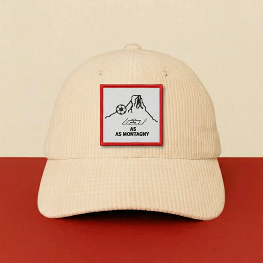 Patch A.S. MONTAGNY sur casquette à velcro PPATCH