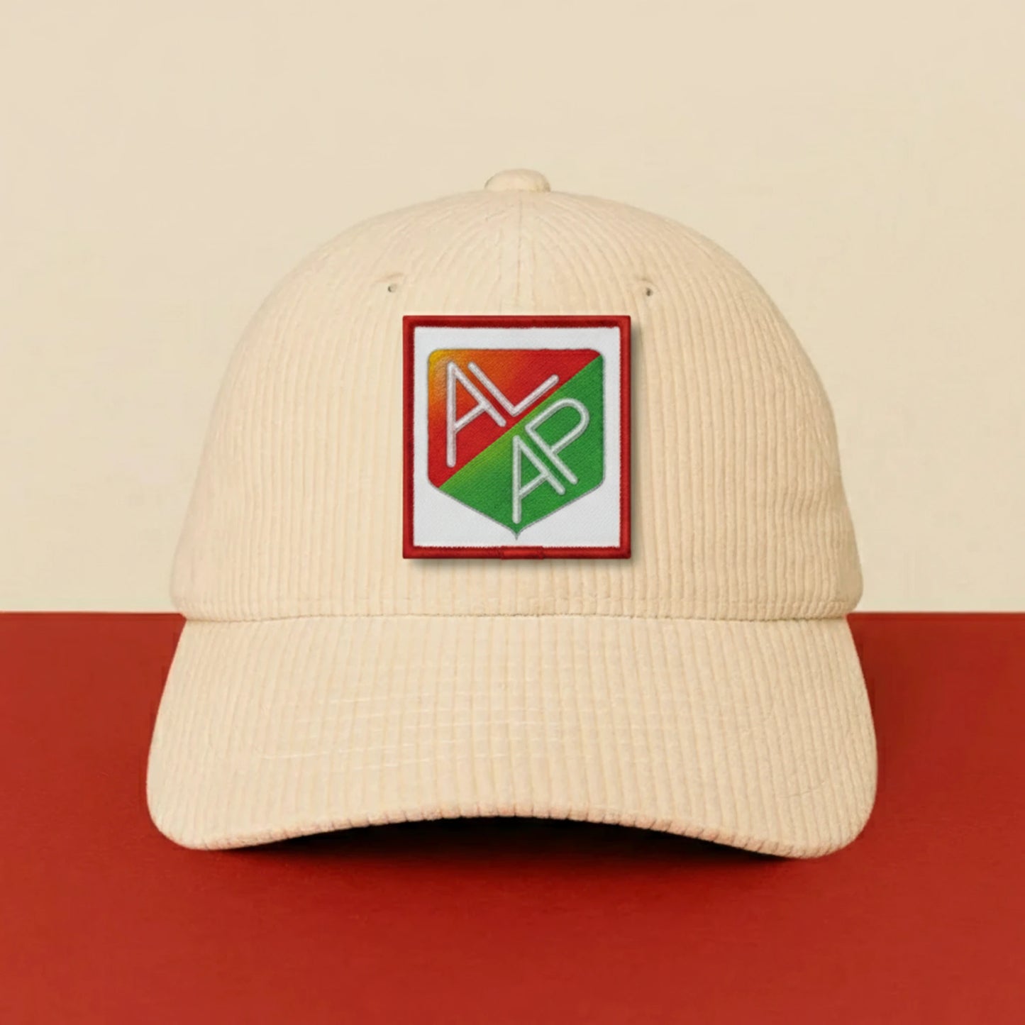 Patch AL Antonin Perrin sur casquette à velcro PPATCH