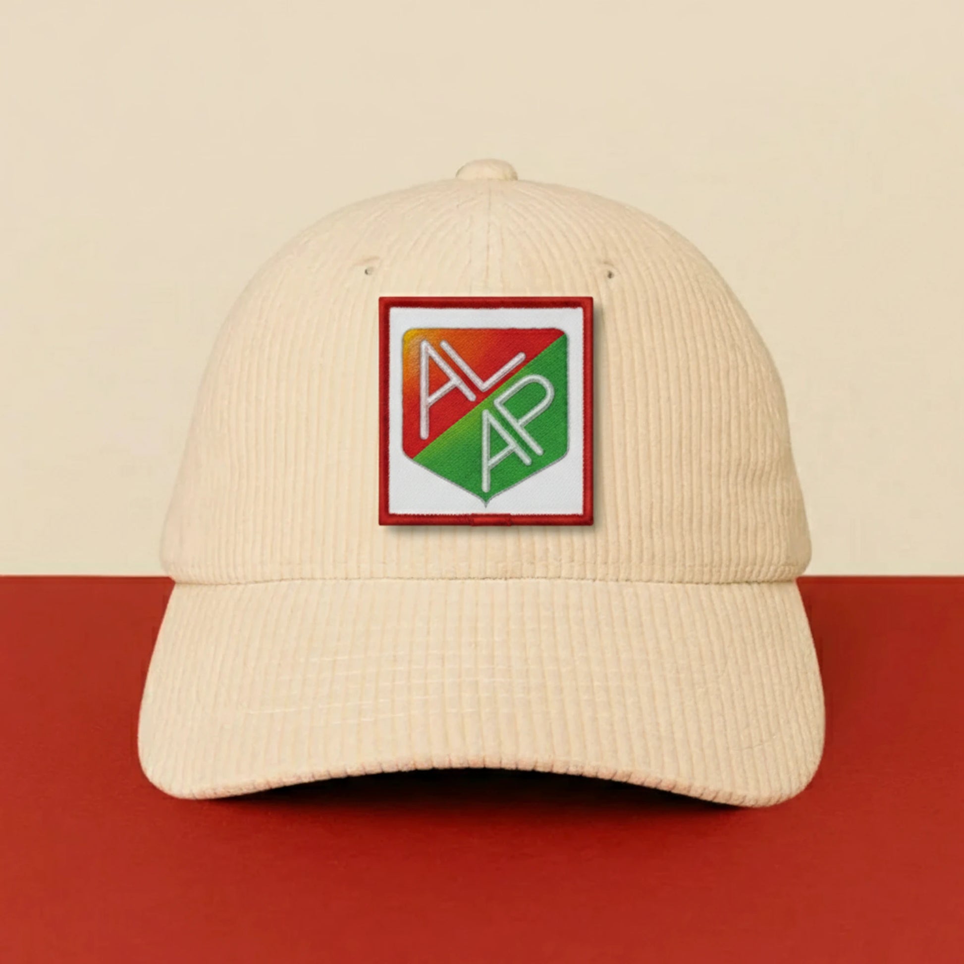 Patch AL Antonin Perrin sur casquette à velcro PPATCH